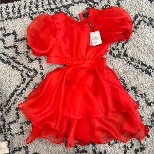 Bardot Junior Enya organza mini dress 16